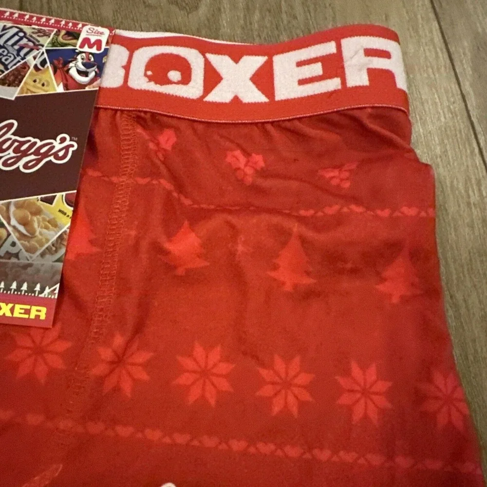 Mens CRAZY BOXER Kelloggs Fruit Loops Cereal Holiday‎ M Medium Underwear 32-34